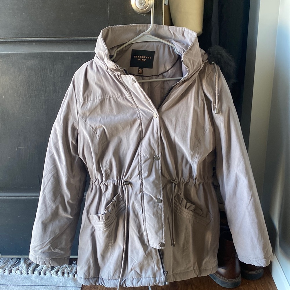 Anorak style winter coat